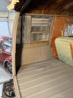 1960 camping bus camping interior