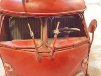 Unknown tin split window fire truck toy
