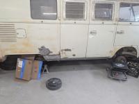 Cargo side short rocker replacement