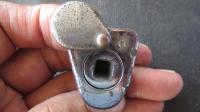 Gas door lock