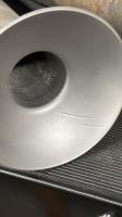Swing axle tube flange damage