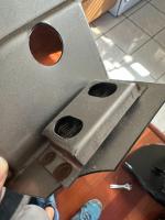 Heater channel front retainer