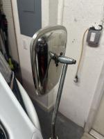 Elephant ear mirror without trim