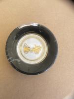 empi carriage horn button in white