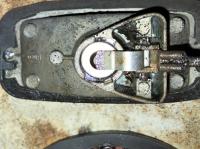 Passenger side reverse light housing