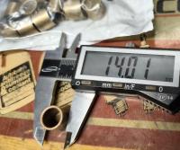 Special bushing 14x11mm 6V starter drive onto 12V starter