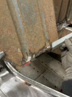 52 panel repair from Austria front wheel arch well