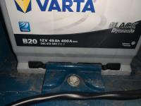 1967 VW Splitbus - Battery clamp useful adapter