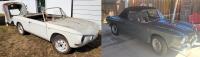 1964 Type 341 Convertible Before - After