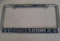 Rare Davenport Iowa Blackhawk dealership