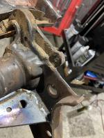 Progress on the rear of the chassis