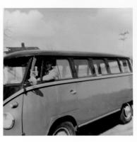Vintage photo of a pressed bumper 15 window