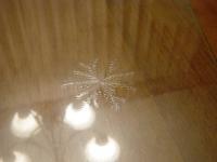 Snowflakes in center of Sigla laminated glass!