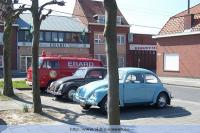 our 3 vw's ... ; fire bus '72 , standard bug '72 , split bug '50