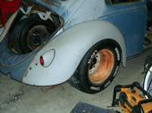 Wheel tubs on my 59