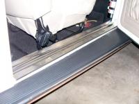 Running board matching threshold plate