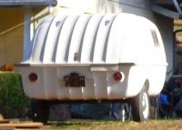 Small, light weight, teardrop trailer.