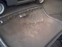 under rear trunk lid