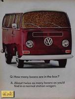 VW Ad's and VW's in advertisements