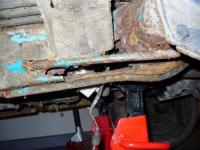 Frame And torsion tube rust