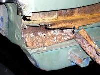 Rear Quarter Panel Rust Through