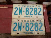 texas plates