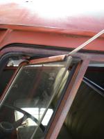 Bus wing window latch replacement