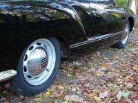 4.5" 356 wheels, 155R15 Vredesteins on early Ghia