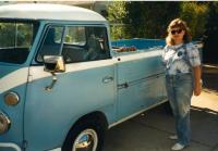 My sweetheart and the 64 Single Cab!