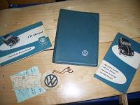 1959 Owners Manual packet with maps