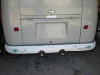 58 walk through panel rear bumper