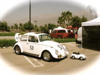 The Two Herbie's Attend another Car Show