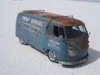 Vintage Autohaus Shop truck in California