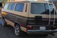 Stolen - 1984 Vanagon - Two Tone Brown - Stolen from North Phoenix, AZ on 10/14/2009 Has a ladder on the rear hatch and aluminum wheels.