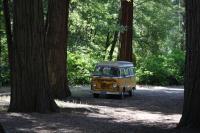 Camper in Yosemite Late June 2009