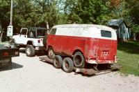 Cut wheel wells on a panel