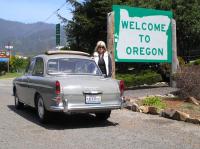 Traveling up the Oregon Coast in our new 1965 S Notchback