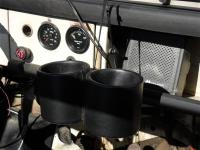 cupholder with stabilization system applied