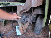 67 rear pillar replacment