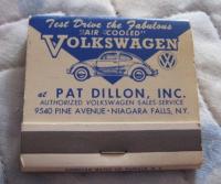 Pat Dillon Dealership Matchbook