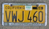 VW Porsche Daly City - San Francisco California Dealership License Plate Frame
