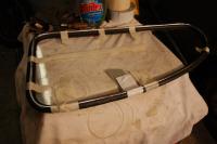 installing window gaskets and chrome trim molding