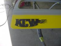 Rear hatch Logo