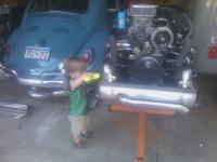 vintage speed exhaust