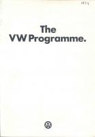 The VW Programme 1974