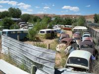 Vintage VW junkyard found during my 3 weeks journey.