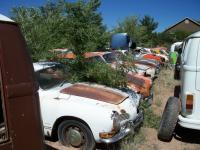 Vintage VW junkyard found during my 3 weeks journey.