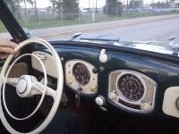 Cruising in a 51 Karmann Kab