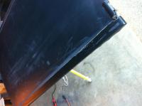57 oval rag pass door rust repair