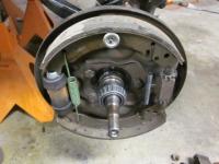 67 vs 72 brake drums front and wheel bearings and backing plates